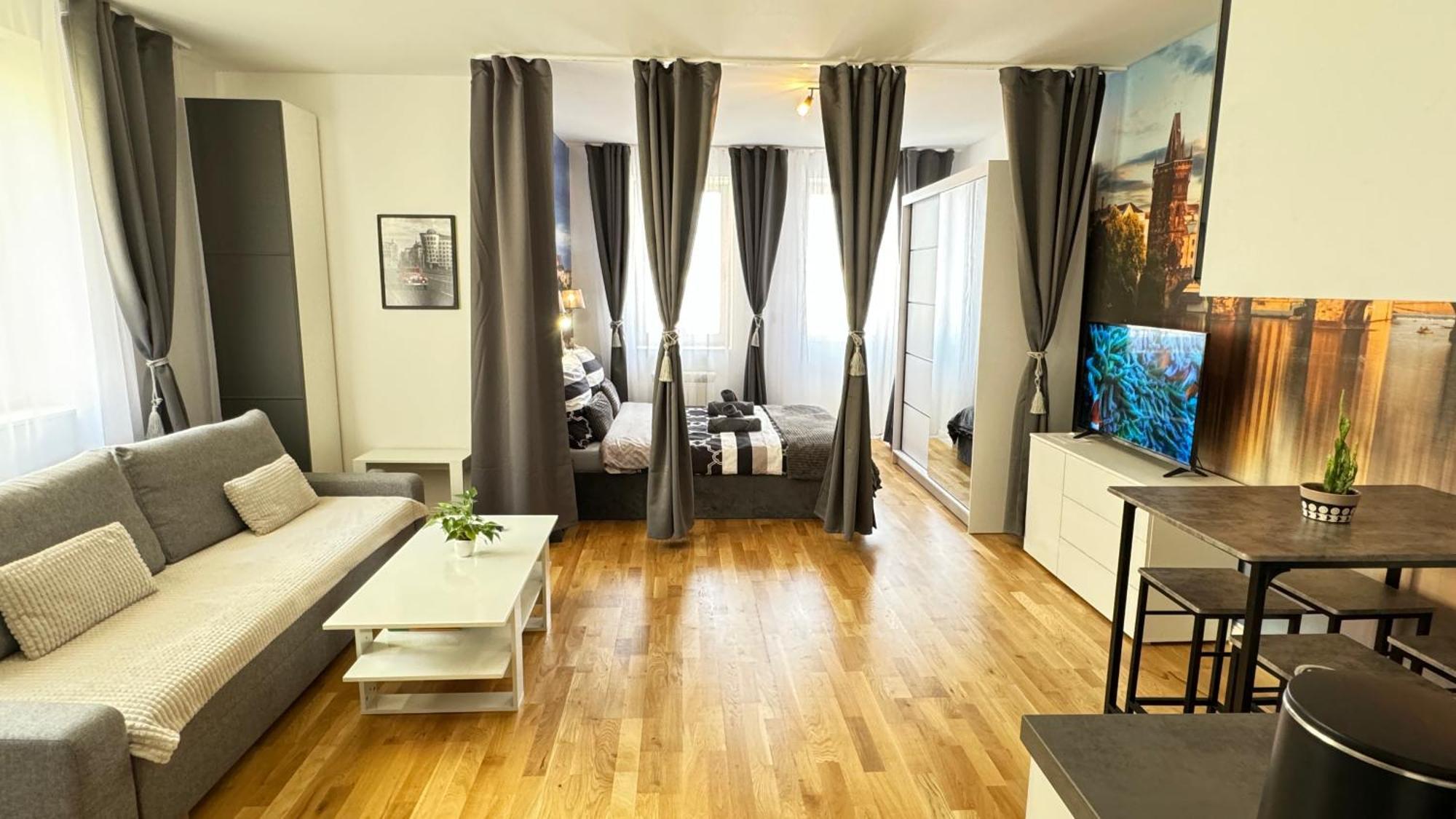 Apartament New Modern-style With Balcony In The 2